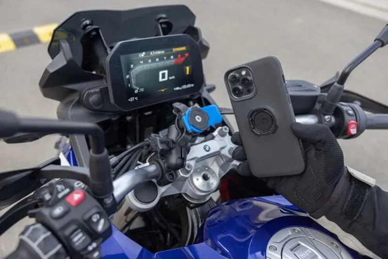 Quad Lock Motorcycle Vibration Dampener in Black-1